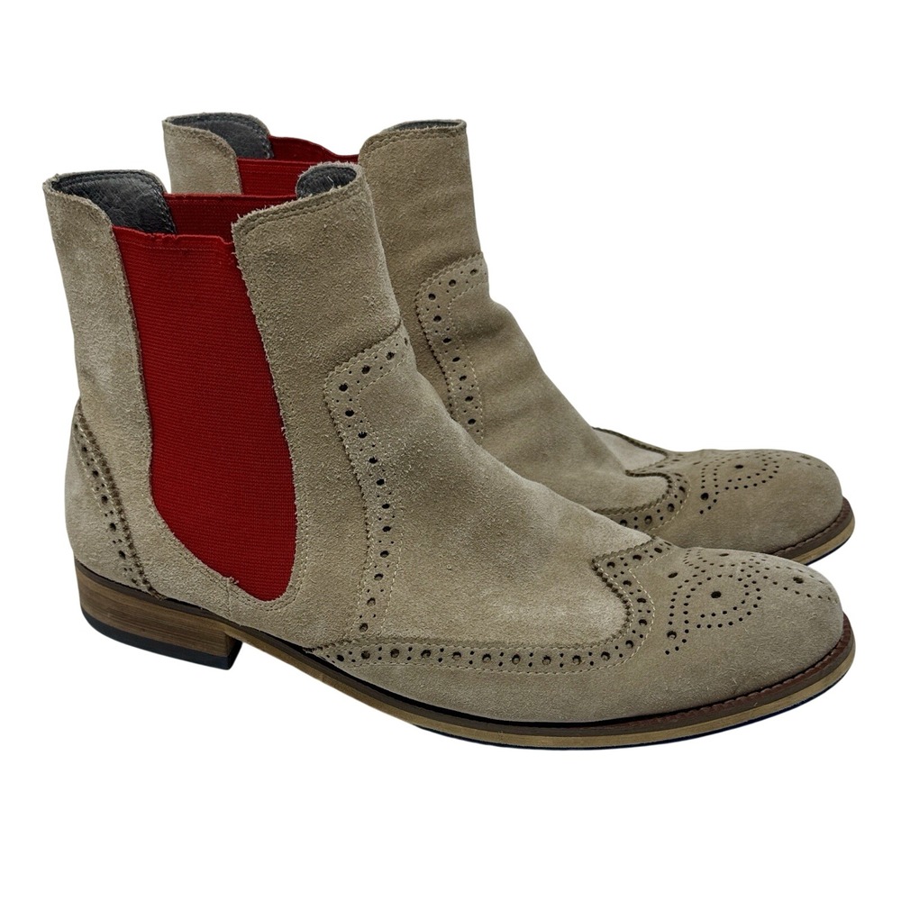 MARC NOLAN  Donovan Suede Chelsea Boots Men's 9